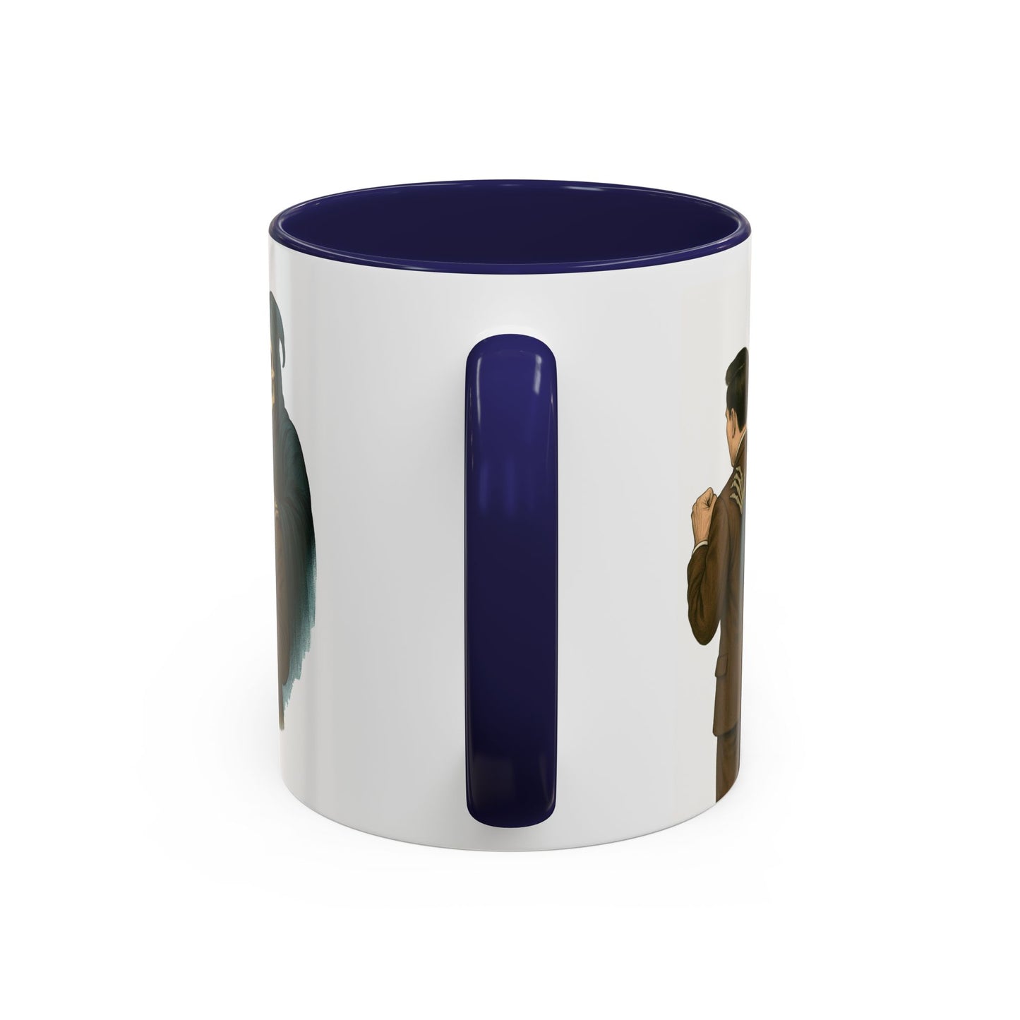 Vintage Grim Reaper “Life: If the Cancer Doesn’t Get Ya, the Depression Will!” Ceramic Accent Mug – 11 & 15 oz
