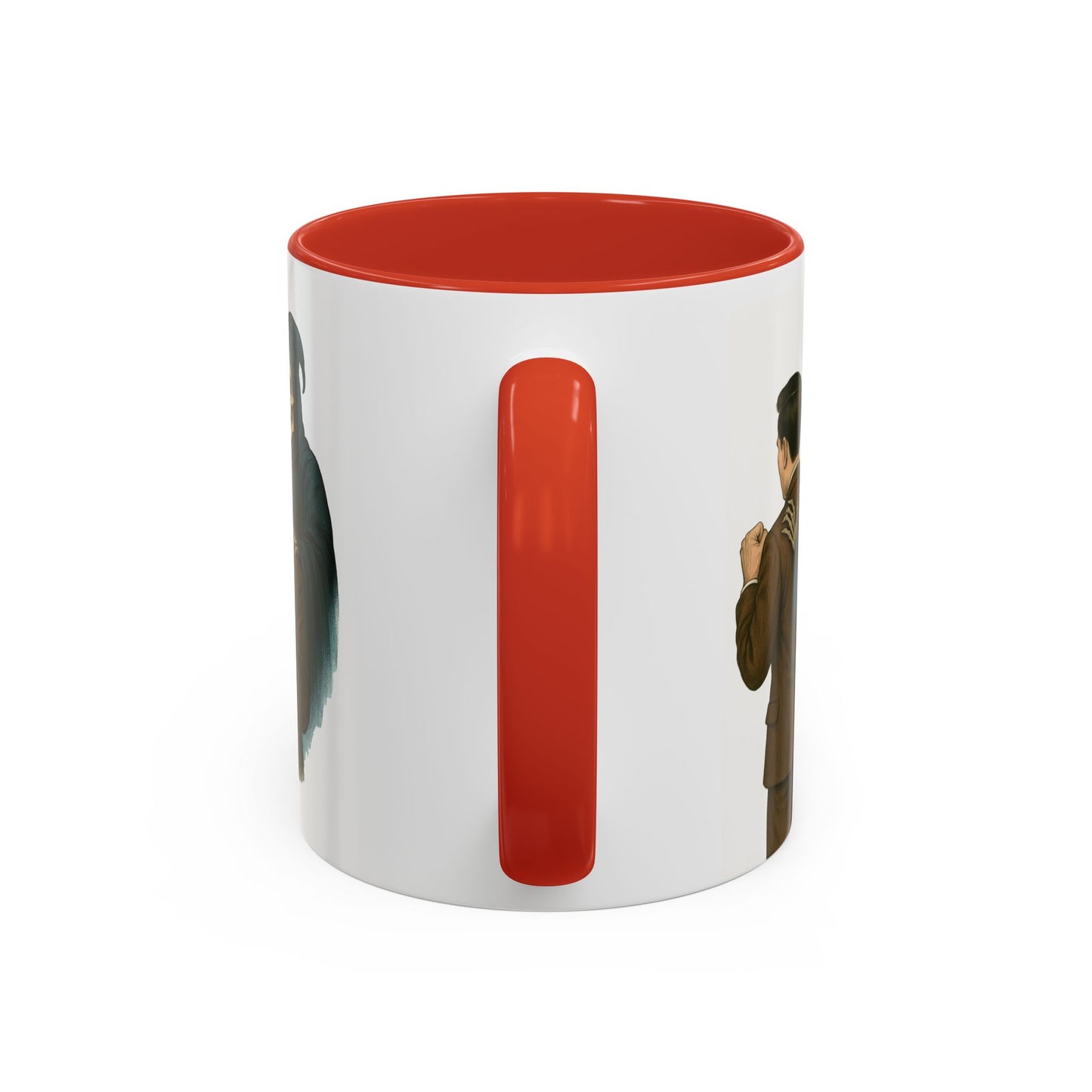 Vintage Grim Reaper “Life: If the Cancer Doesn’t Get Ya, the Depression Will!” Ceramic Accent Mug – 11 & 15 oz