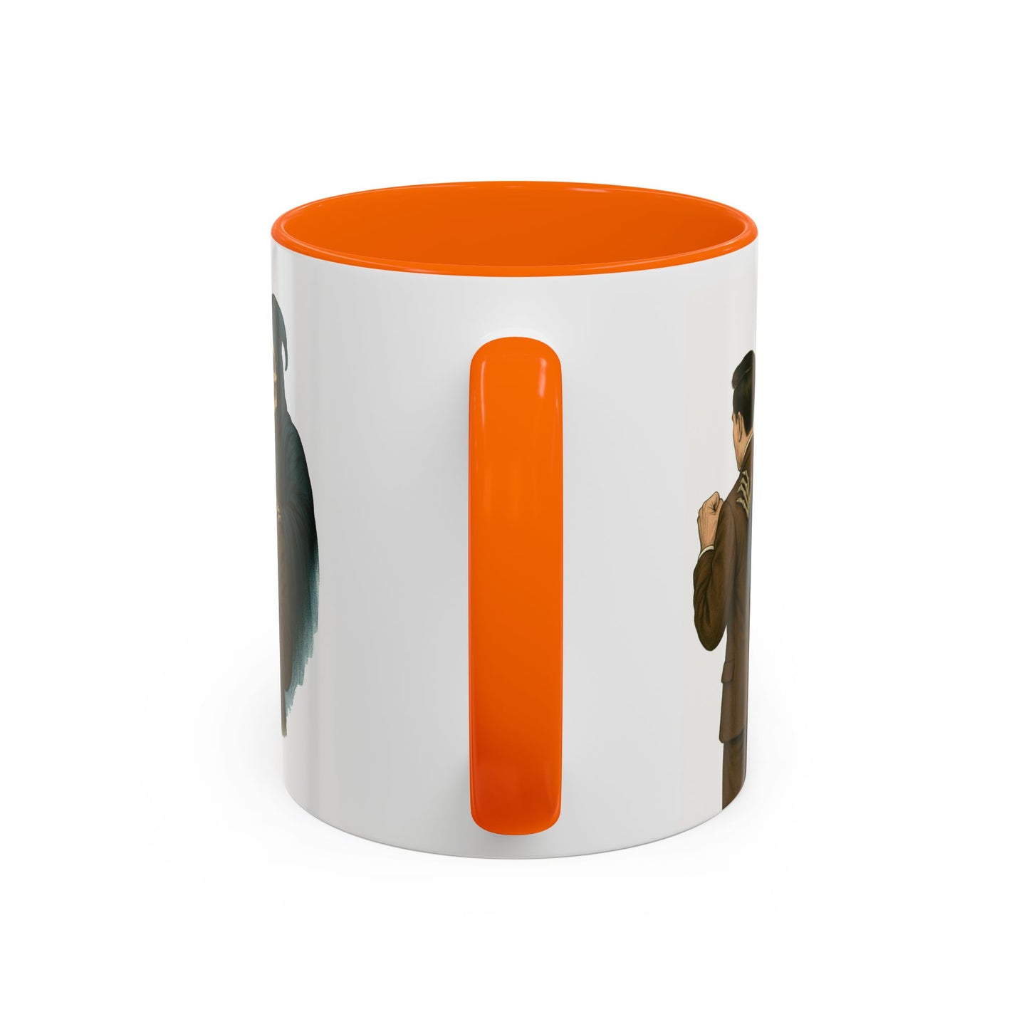 Vintage Grim Reaper “Life: If the Cancer Doesn’t Get Ya, the Depression Will!” Ceramic Accent Mug – 11 & 15 oz