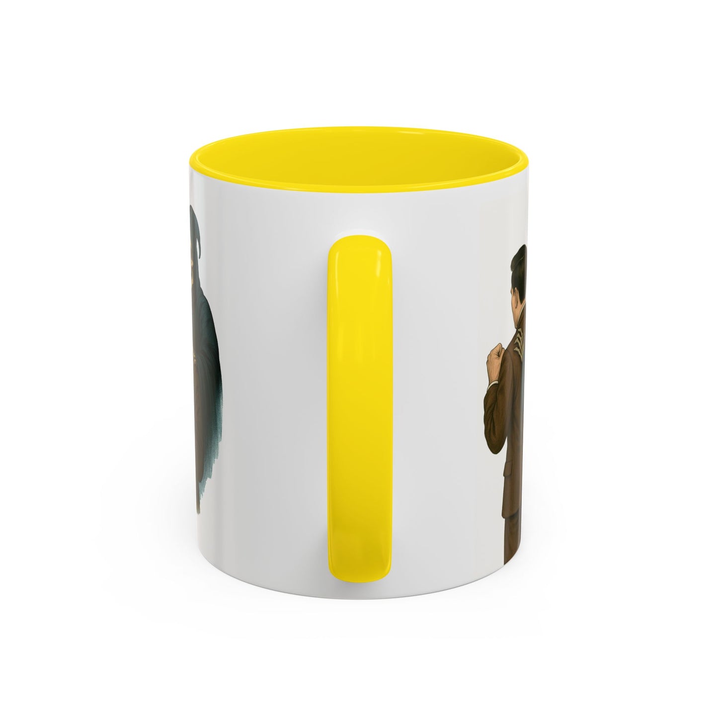Vintage Grim Reaper “Life: If the Cancer Doesn’t Get Ya, the Depression Will!” Ceramic Accent Mug – 11 & 15 oz